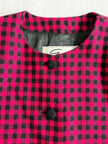 Mini blazer in lana vichy Genny
