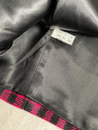 Mini blazer in lana vichy Genny