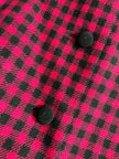 Mini blazer in lana vichy Genny