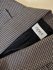 Blazer sciancrato in lana pied de poule “Rifat Ozbek”
