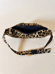 Marsupio in raso leopardato “Moschino”
