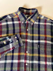 Camicia in caldo cotone fantasia tartan “Yves Saint Laurent”