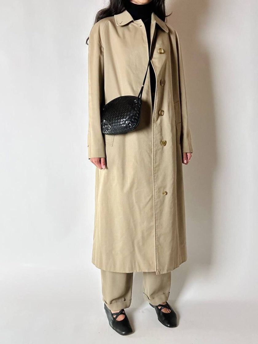 Trench vintage Burberry’s in gabardine beige