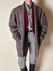 Les Copains houndstooth wool blazer