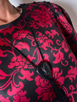 Collana vintage Yves Saint Laurent con pendente nappa couture – gioiello diffusore di aroma