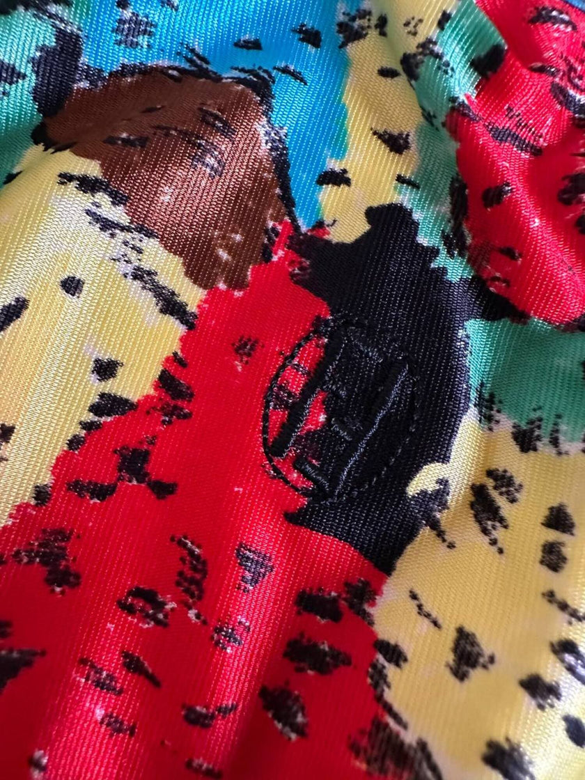 Gonna pareo fantasia astratta multicolor “Fendi”