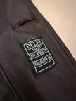 Giacca/bomber aviator in pelle testa di moro “Belfe & Belfe”