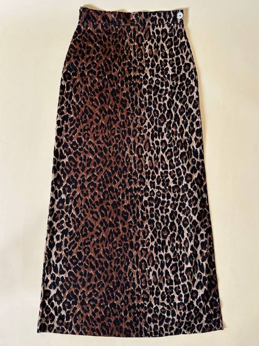 Gonna a portafoglio leopardata “Dolce & Gabbana”