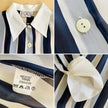 Camicia in organza righe