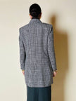Blazer doppiopetto in lana principe di Galles “Yves Saint Laurent”