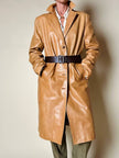 Cintura in pelle testa di moro “Jil Sander”