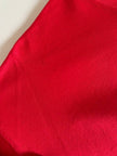 T-shirt Yves Saint Laurent  in cotone rosso con maxi logo YSL