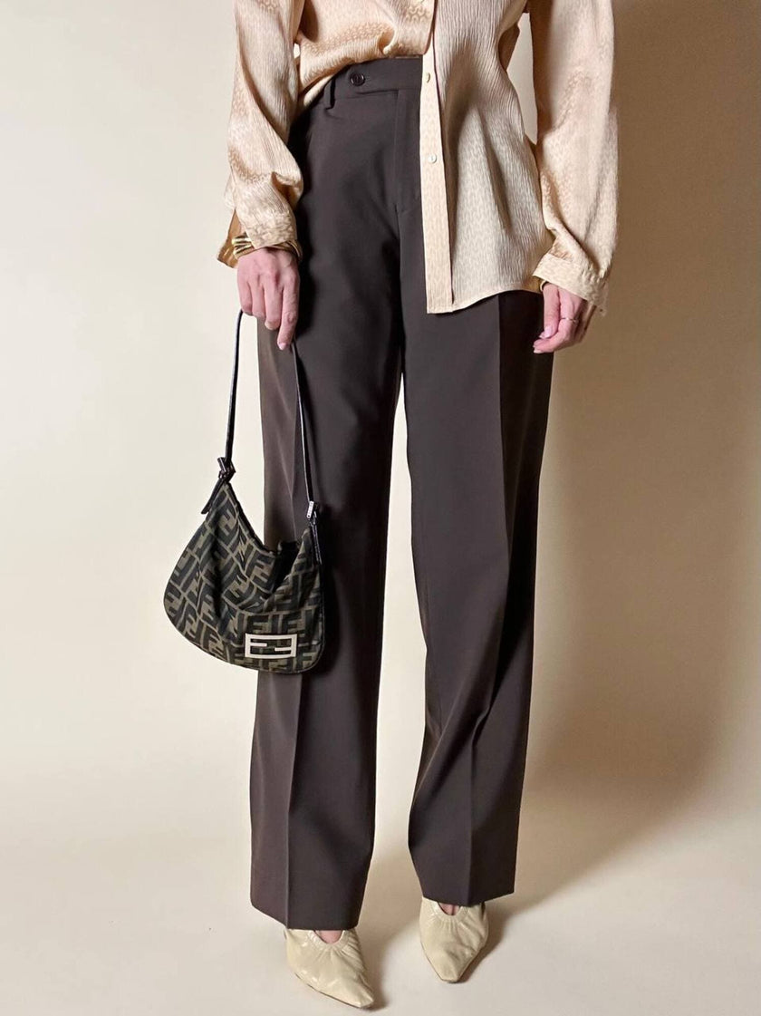 Borsa Fendi vintage in tela zucca
