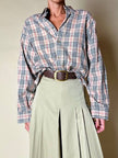 Camicia in cotone fantasia tartan “Burberrys”