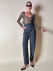 Body leopardato in rete elastica “Dolce & Gabbana”