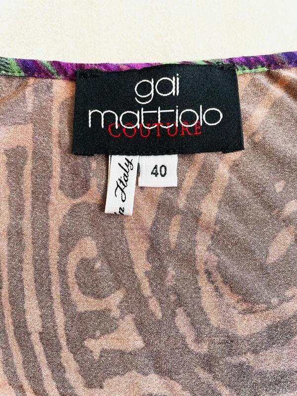 Abito multicolor Gai Mattiolo