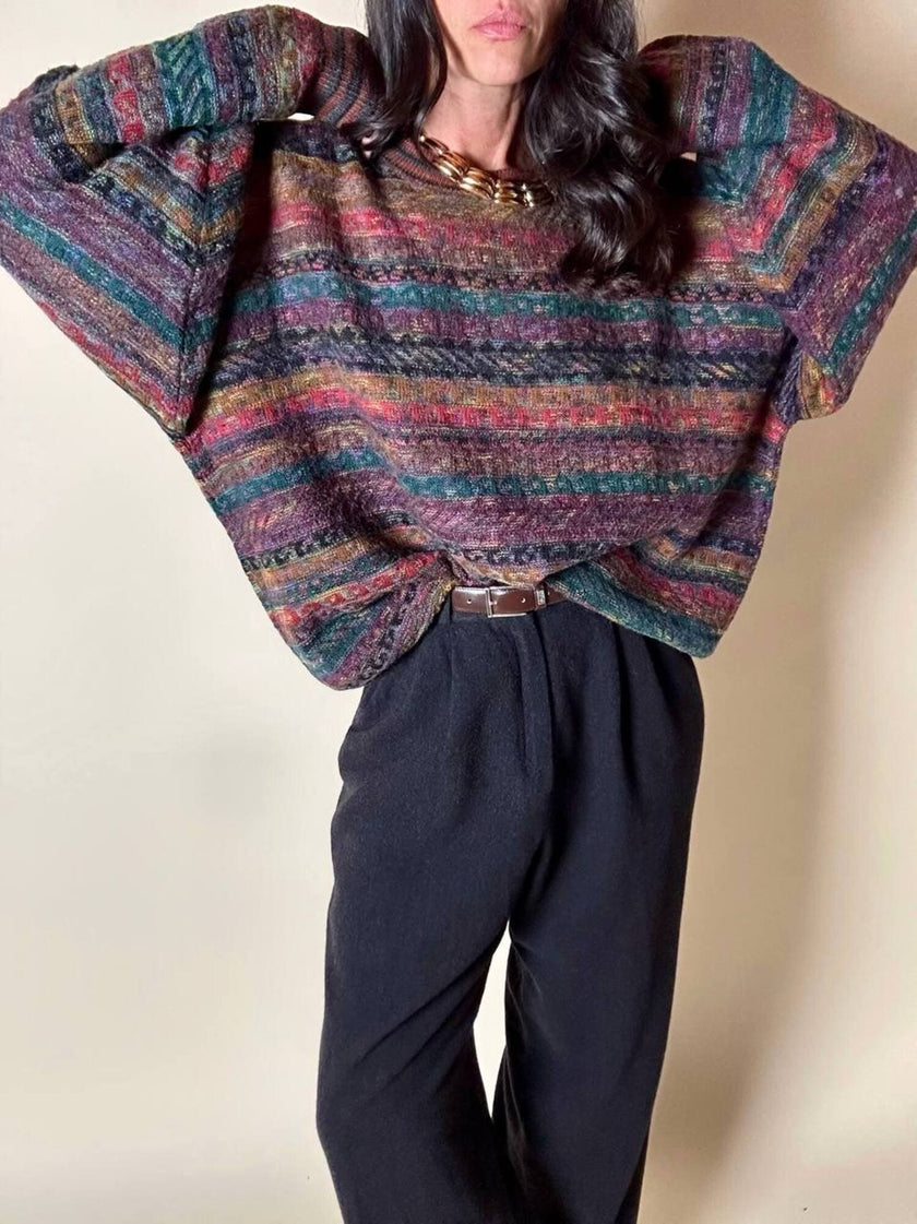 Pullover Missoni Sport a righe multicolor
