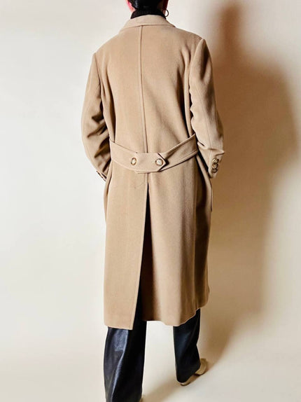 Cappotto vintage Max Mara Weekend in lana color cammello