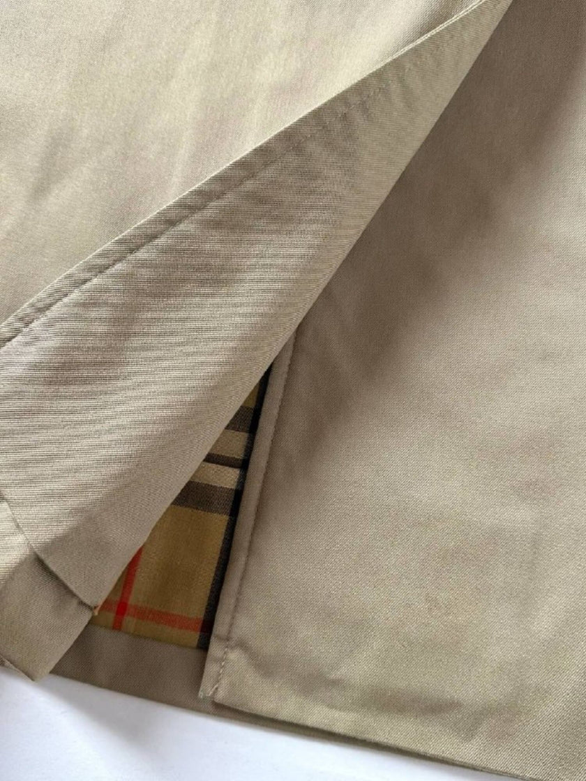 Trench vintage Burberry’s in gabardine beige
