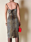 Tubino leopardato in seta stretch “D&G”