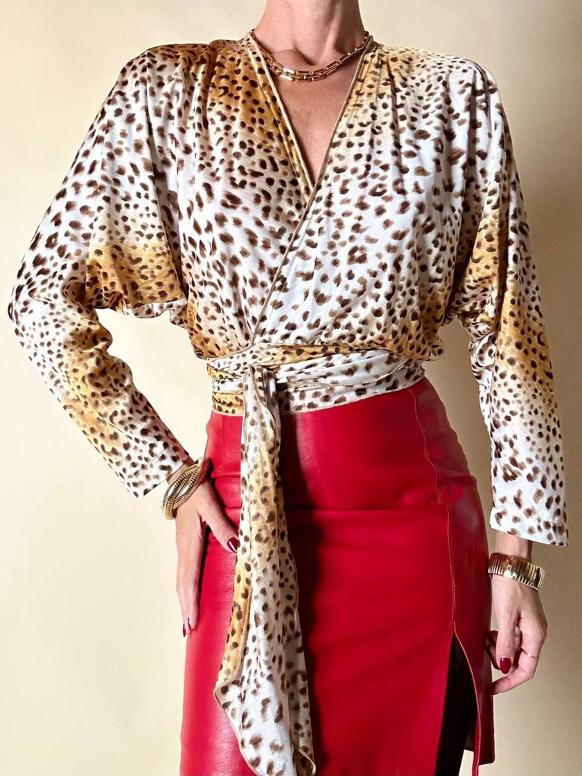 Scalda cuore leopardato “Joelle”
