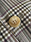 Blazer Yves Saint Laurent in rasato di lana principe di Galles
