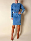 Abito Oaks By Gianfranco Ferré in denim slavato