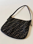 Borsa Fendi vintage in tela zucca