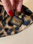 Marsupio in raso leopardato “Moschino”
