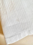 Abito tubino Yves Saint Laurent vintage bianco smanicato con spacco frontale