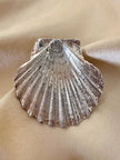 Spilla argento a forma di capasanta