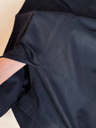 Soprabito oversize nero “Gianni Versace”