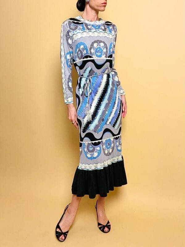 Abito in seta Emilio Pucci