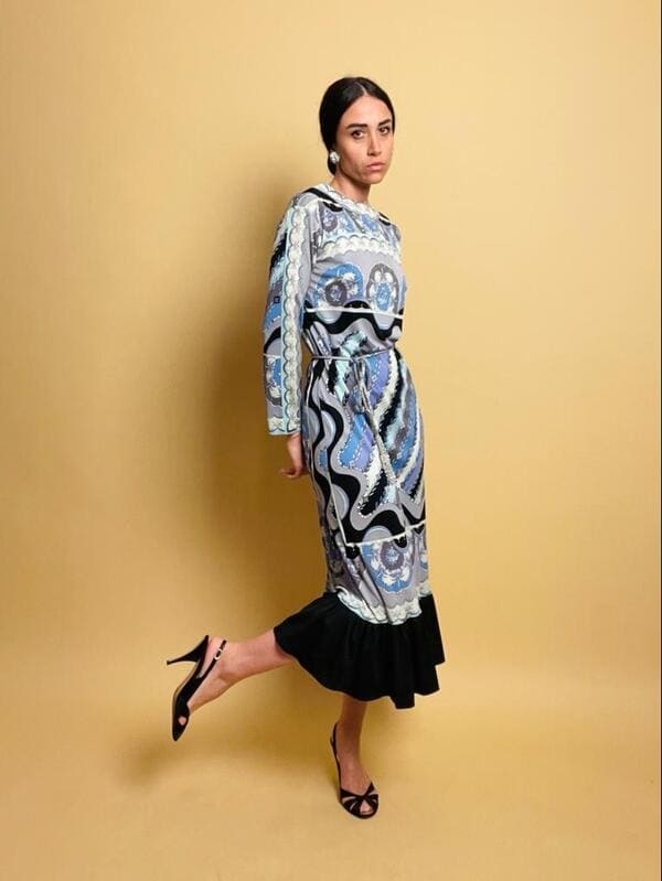 Abito in seta Emilio Pucci