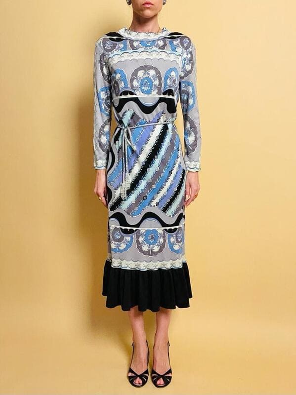 Abito in seta Emilio Pucci