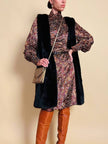 Cintura in whips testa di moro con fibbia oro e argento