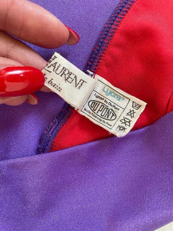 Bikini bicolor Yves Saint Laurent