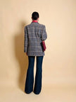 Blazer in lana pied de pule “Yves Saint Laurent Variation”