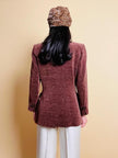 Chocolat blazer Yves Saint Laurent