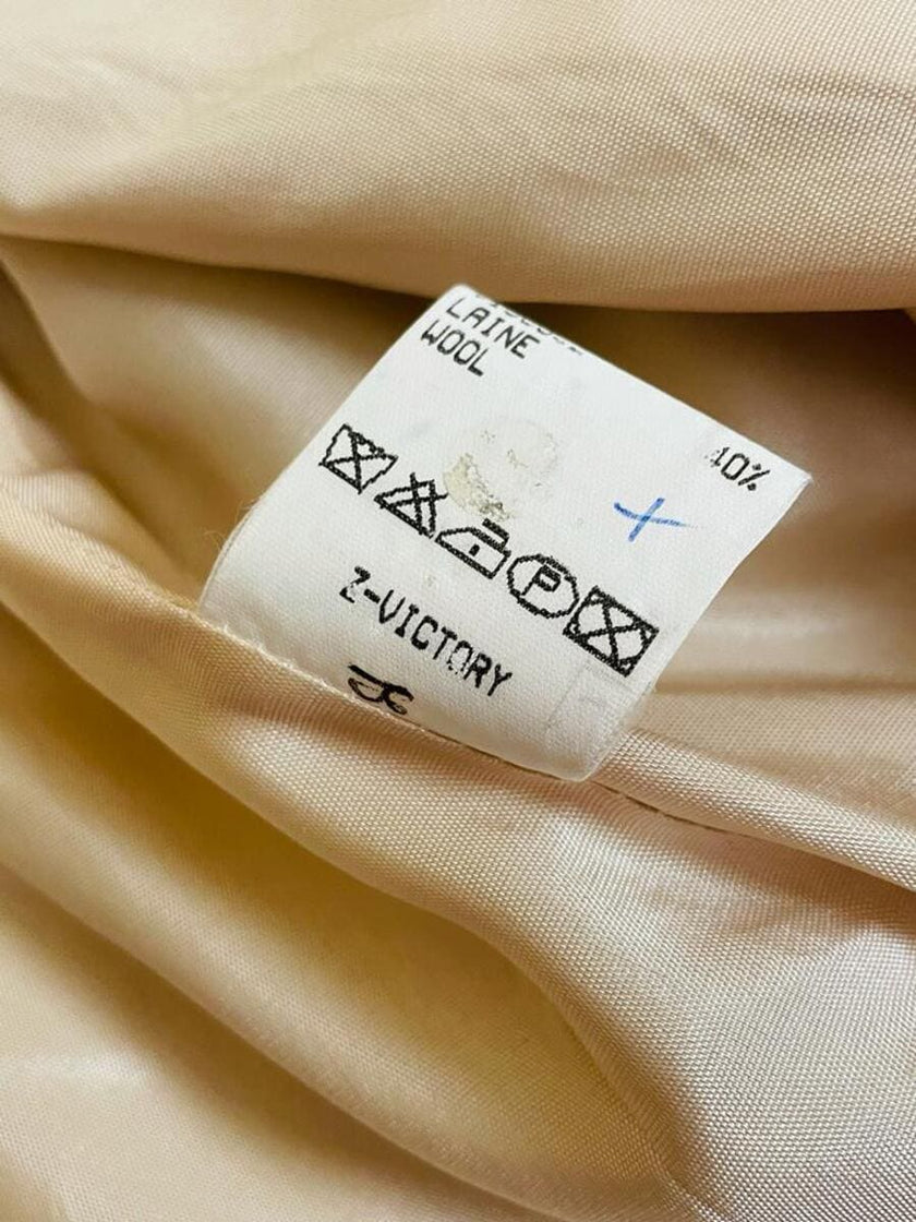 Blazer doppiopetto con cintura in coordinato 