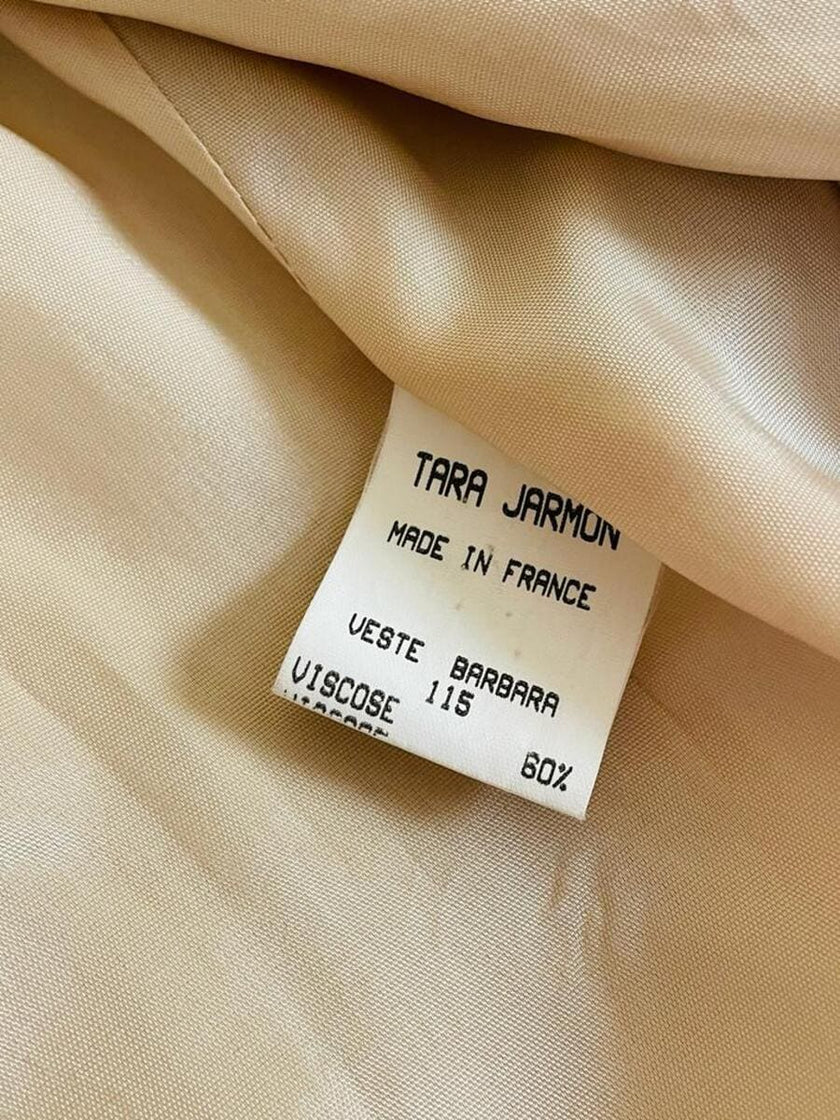 Blazer doppiopetto con cintura in coordinato 
