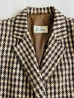 Blazer Herno in lana “en variante de pied de poule”