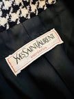 Blazer in lana pied de poule Yves Saint Laurent