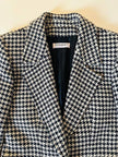 Blazer in lana pied de poule Yves Saint Laurent
