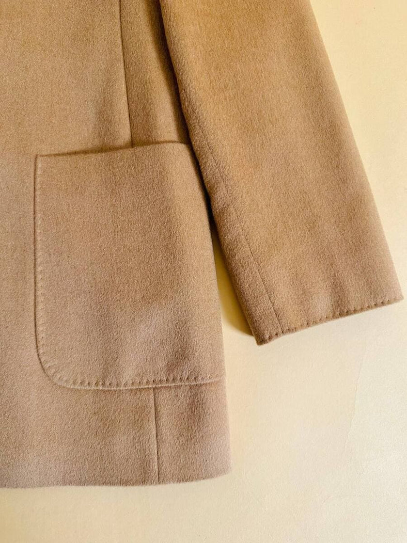 Blazer in pregiato cammello 