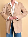 Blazer in pregiato cammello 