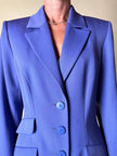 Blazer blu pervinca 