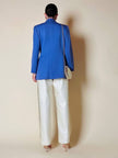 Blazer blu pervinca 