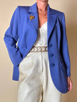 Blazer blu pervinca 