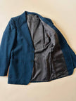 Blazer in lana verde petrolio “Lebole Giovane Jet 20”